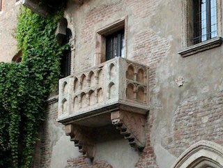 Balcone di Giulietta a Verona