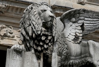 leone alato di San Marco a Verona